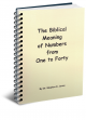 The Biblical Meaning of Numbers cover image